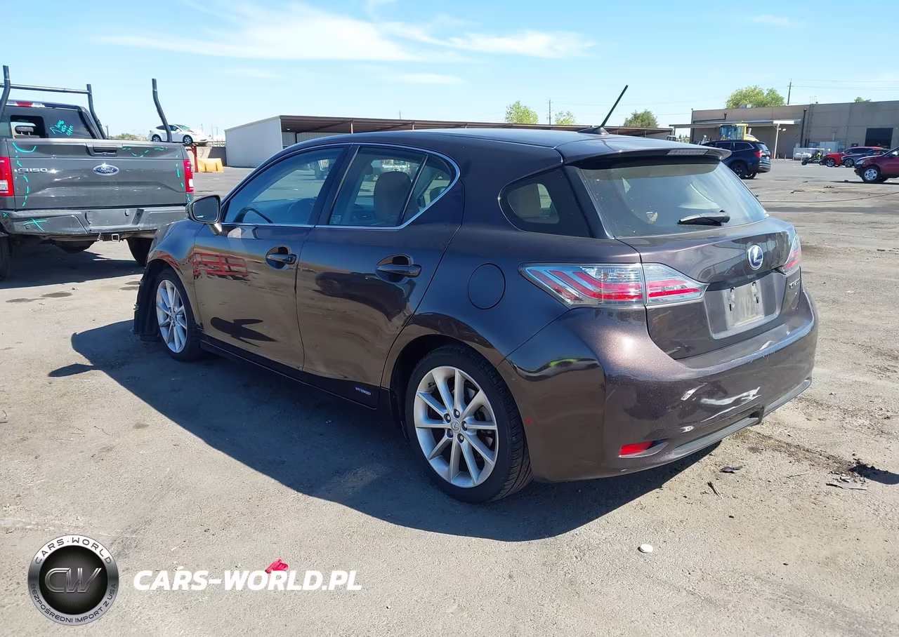2012 Lexus Ct 200H Premium VIN:JTHKD5BHXC2110607 - 3