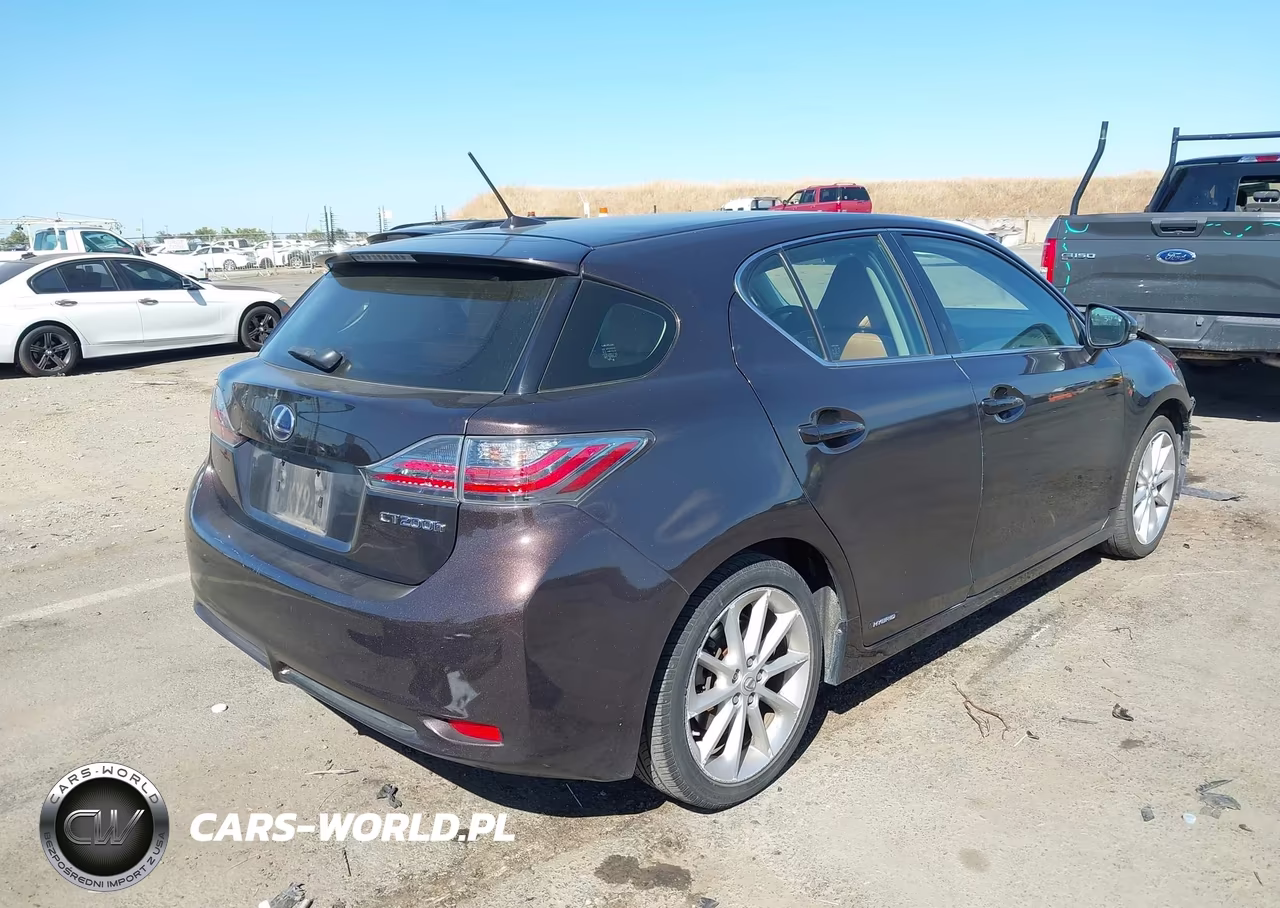 2012 Lexus Ct 200H Premium VIN:JTHKD5BHXC2110607 - 4