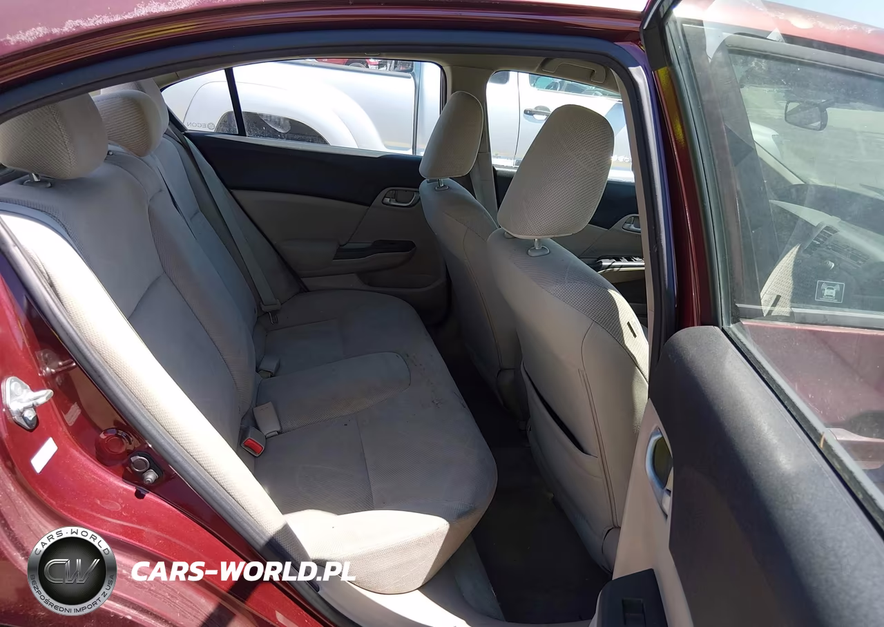 2012 Honda Civic Lx VIN:2HGFB2F58CH543343 - 8