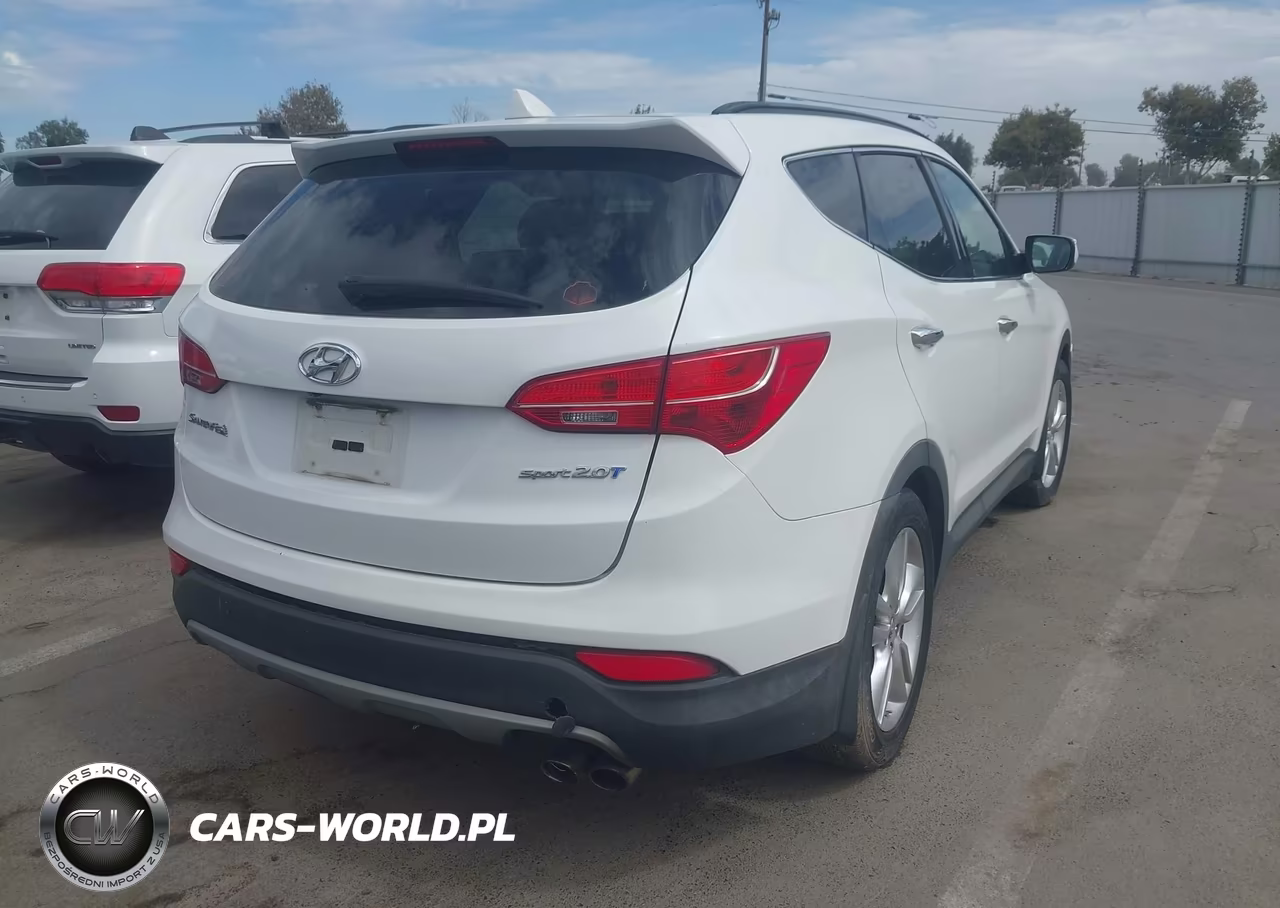2014 Hyundai Santa Fe Sport 2.0L Turbo VIN:5XYZU3LA3EG150851 - 4