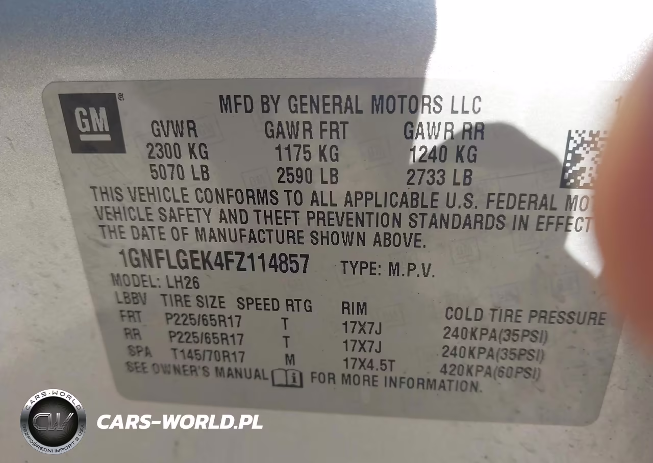 2015 Chevrolet Equinox 2Lt VIN:1GNFLGEK4FZ114857 - 9