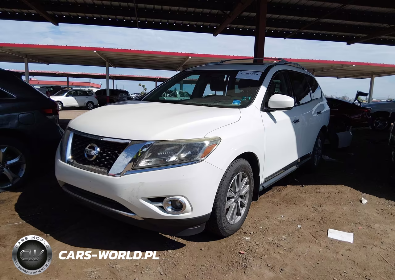 2014 Nissan Pathfinder Sl VIN:5N1AR2MN0EC722632 - 2