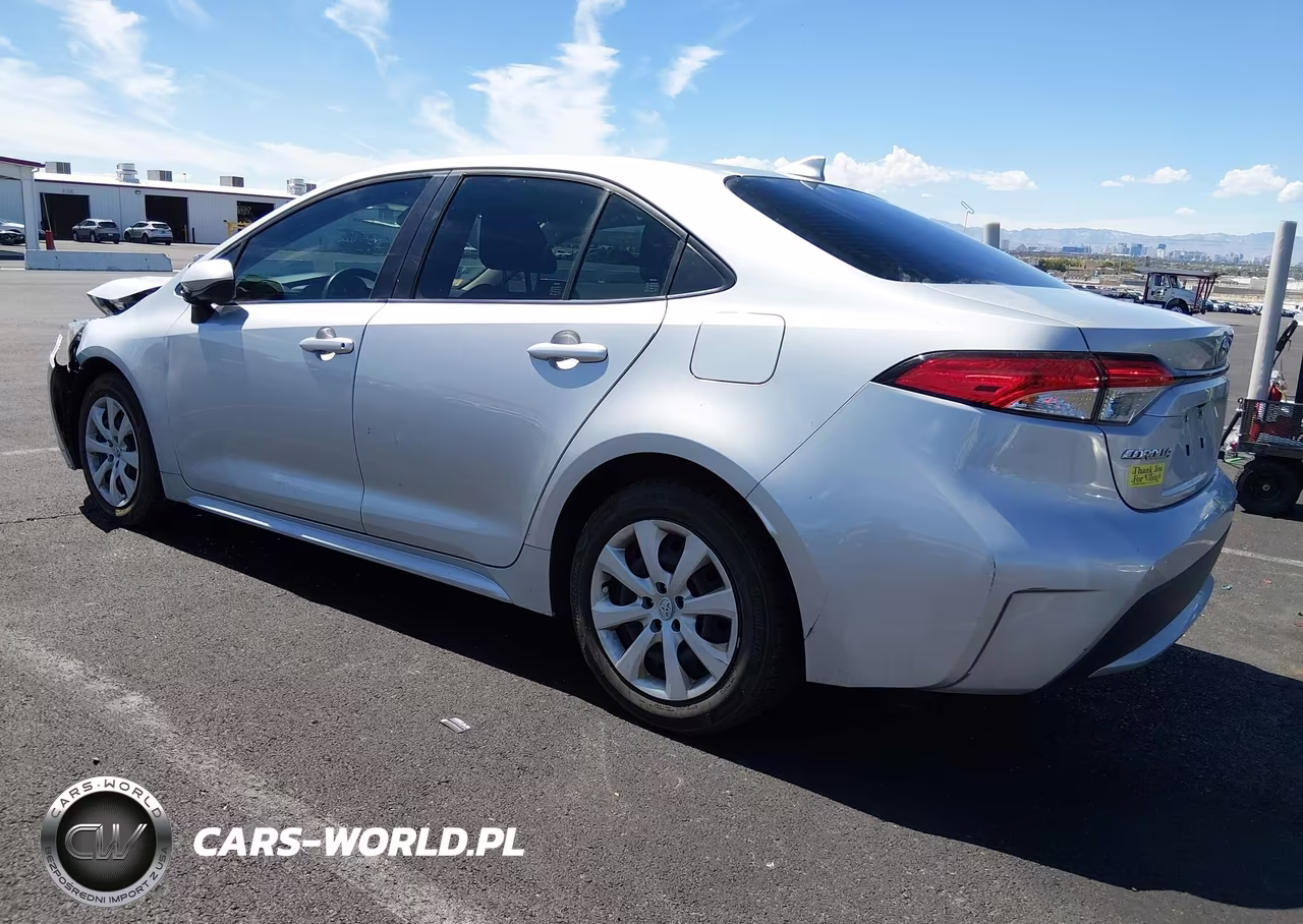 2020 Toyota Corolla Le VIN:JTDEPRAE1LJ090595 - 3
