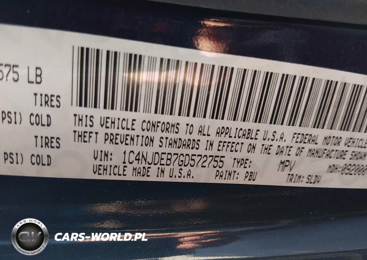 2016 Jeep Compass High Altitude Edition VIN:1C4NJDEB7GD572755 - 9