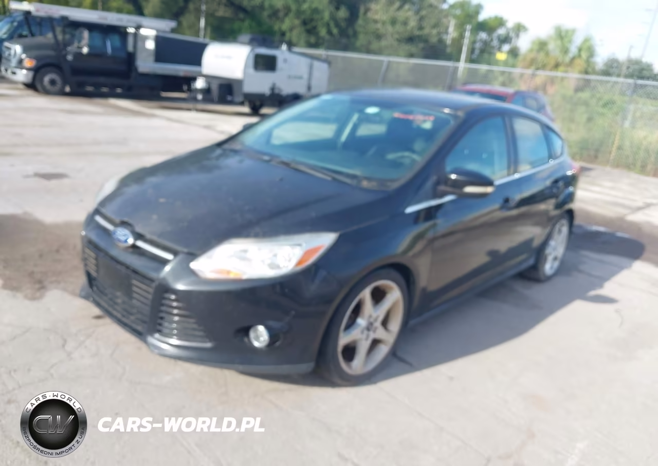 2013 Ford Focus Titanium VIN:1FADP3N26DL371456 - 2