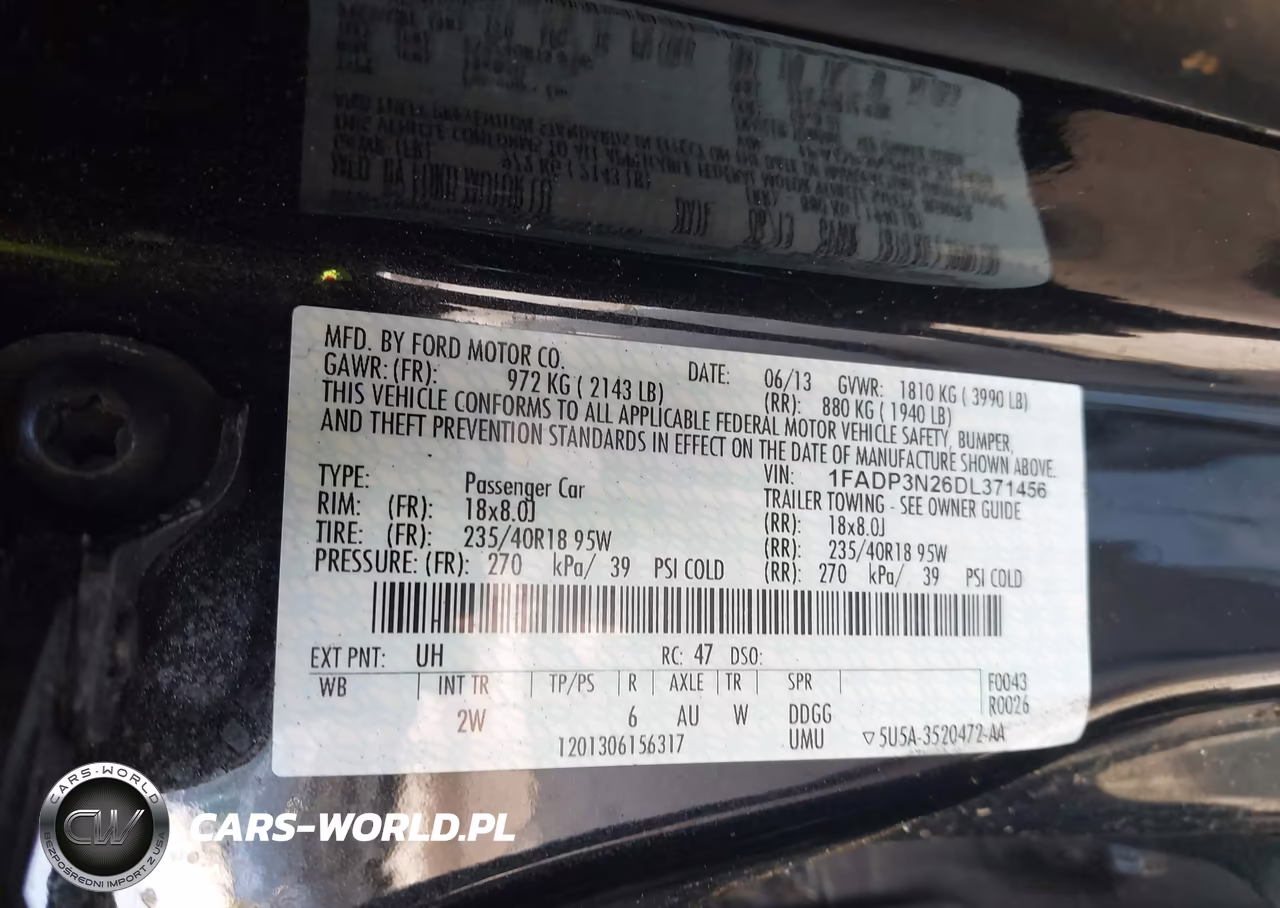 2013 Ford Focus Titanium VIN:1FADP3N26DL371456 - 9
