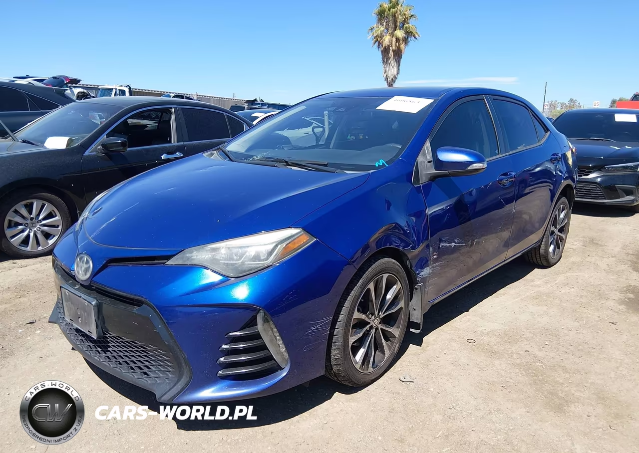 2017 Toyota Corolla Se VIN:5YFBURHE7HP613056 - 2