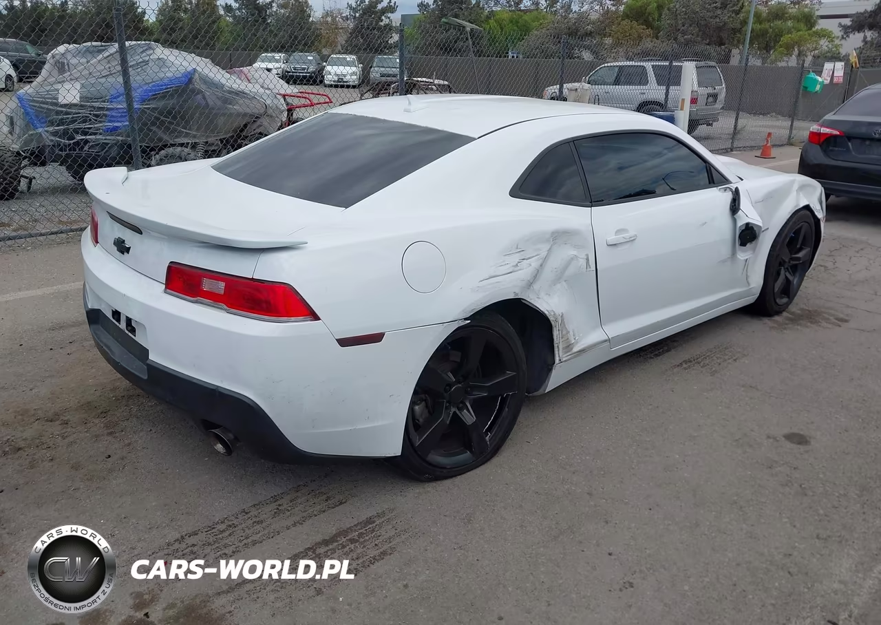 2015 Chevrolet Camaro 2Ls VIN:2G1FB1E39F9251569 - 4