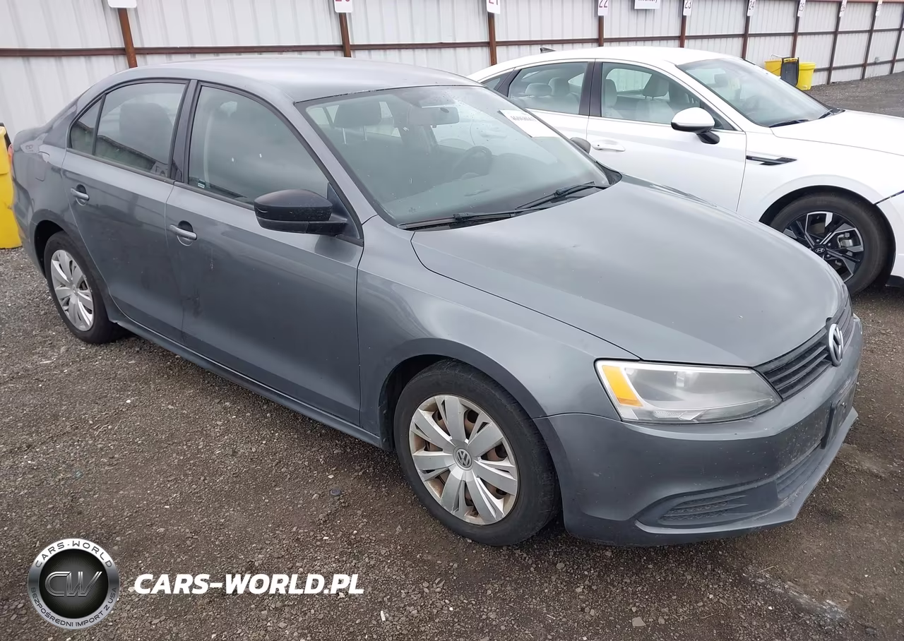 2012 Volkswagen Jetta 2.0L S VIN:3VW1K7AJ1CM333899 - 1