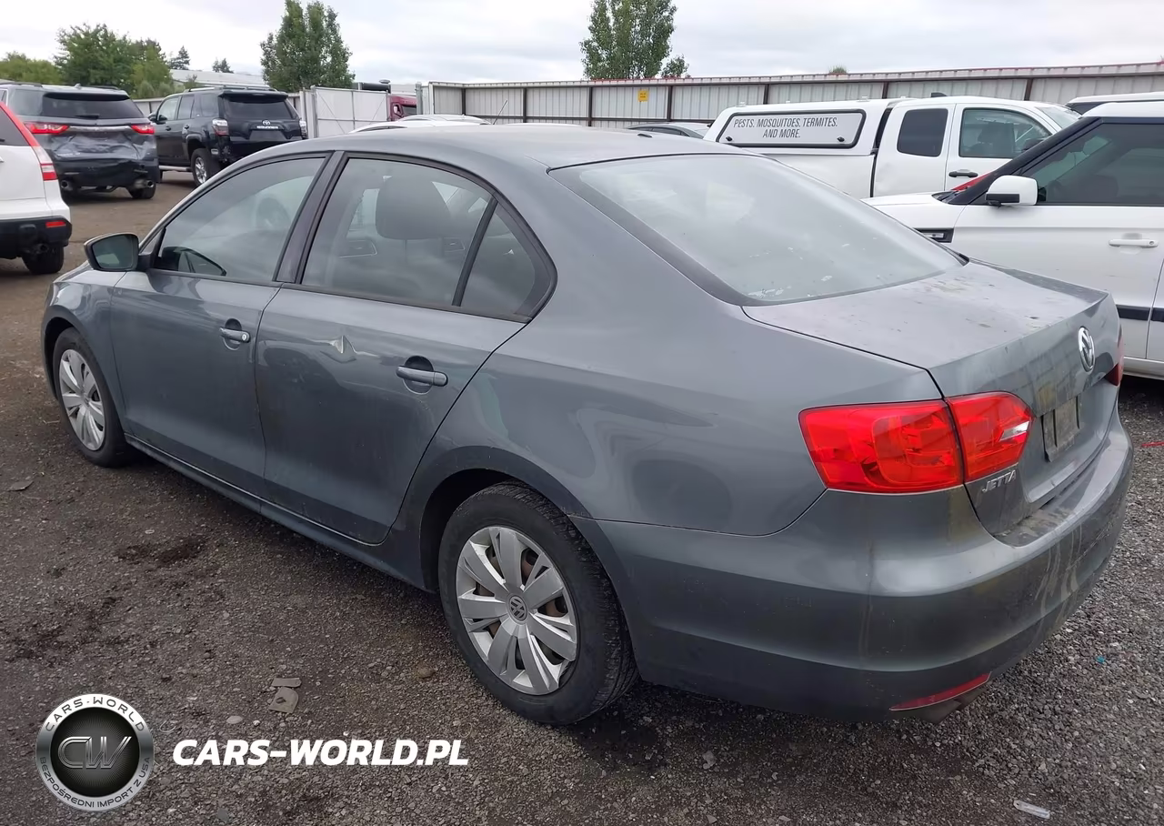 2012 Volkswagen Jetta 2.0L S VIN:3VW1K7AJ1CM333899 - 3