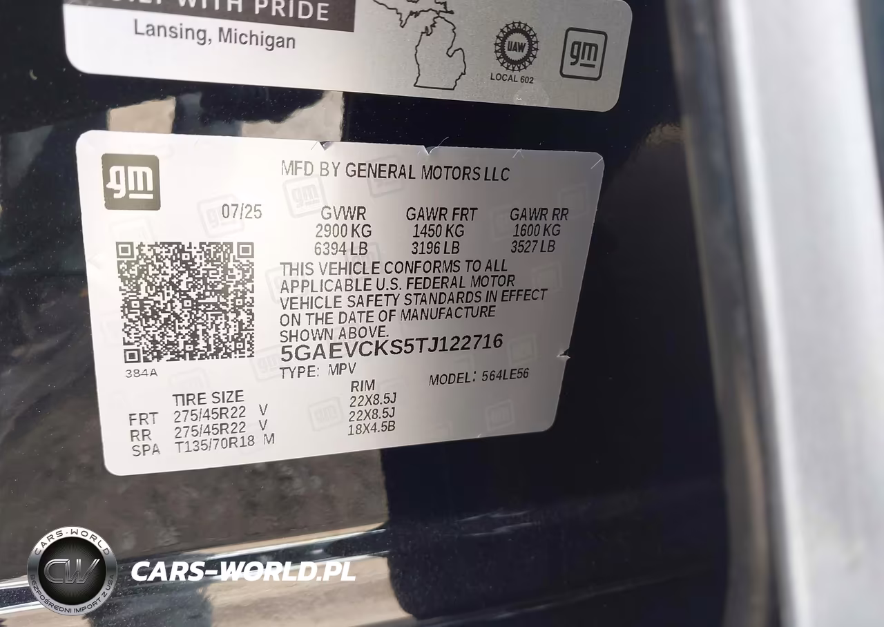 2026 Buick Enclave Avenir Fwd VIN:5GAEVCKS5TJ122716 - 9