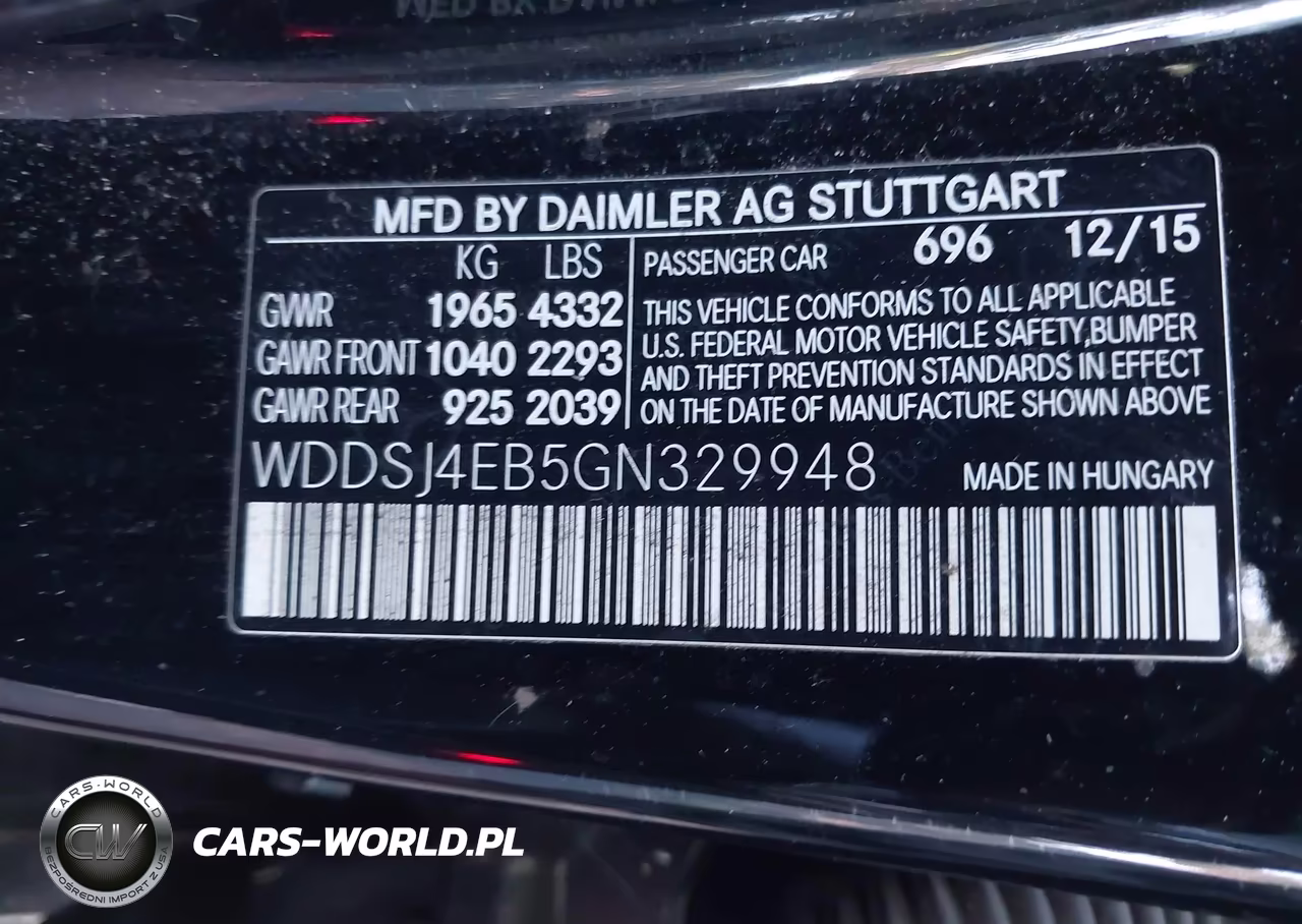 2016 Mercedes-Benz Cla 250 VIN:WDDSJ4EB5GN329948 - 9