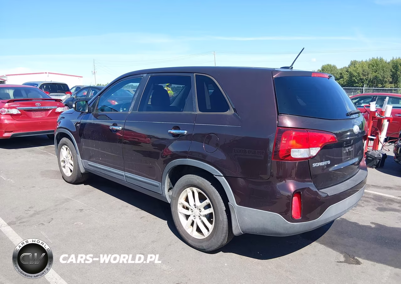 2014 Kia Sorento Lx VIN:5XYKT3A62EG471539 - 3