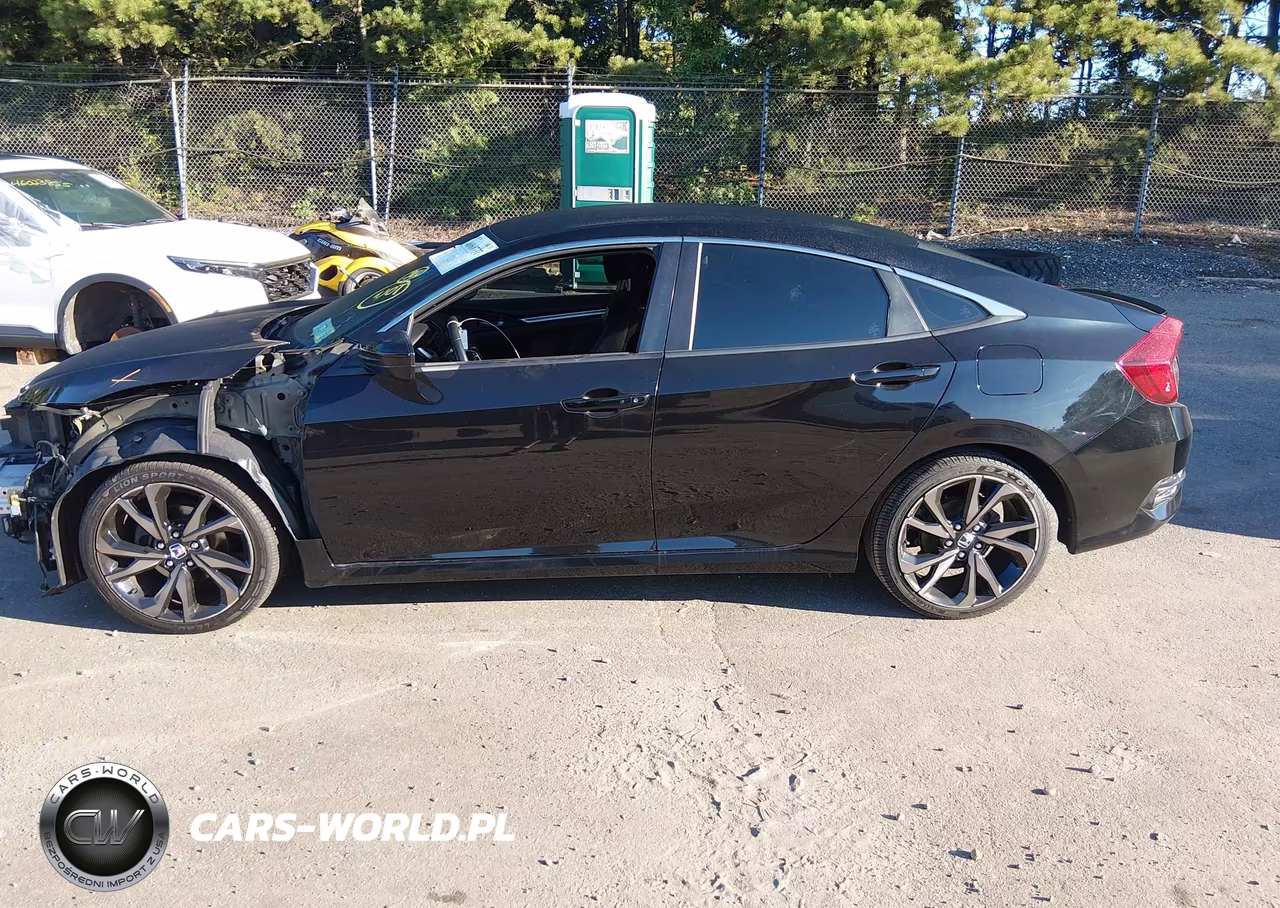 2019 Honda Civic Sport VIN:2HGFC2F80KH525764 - 15
