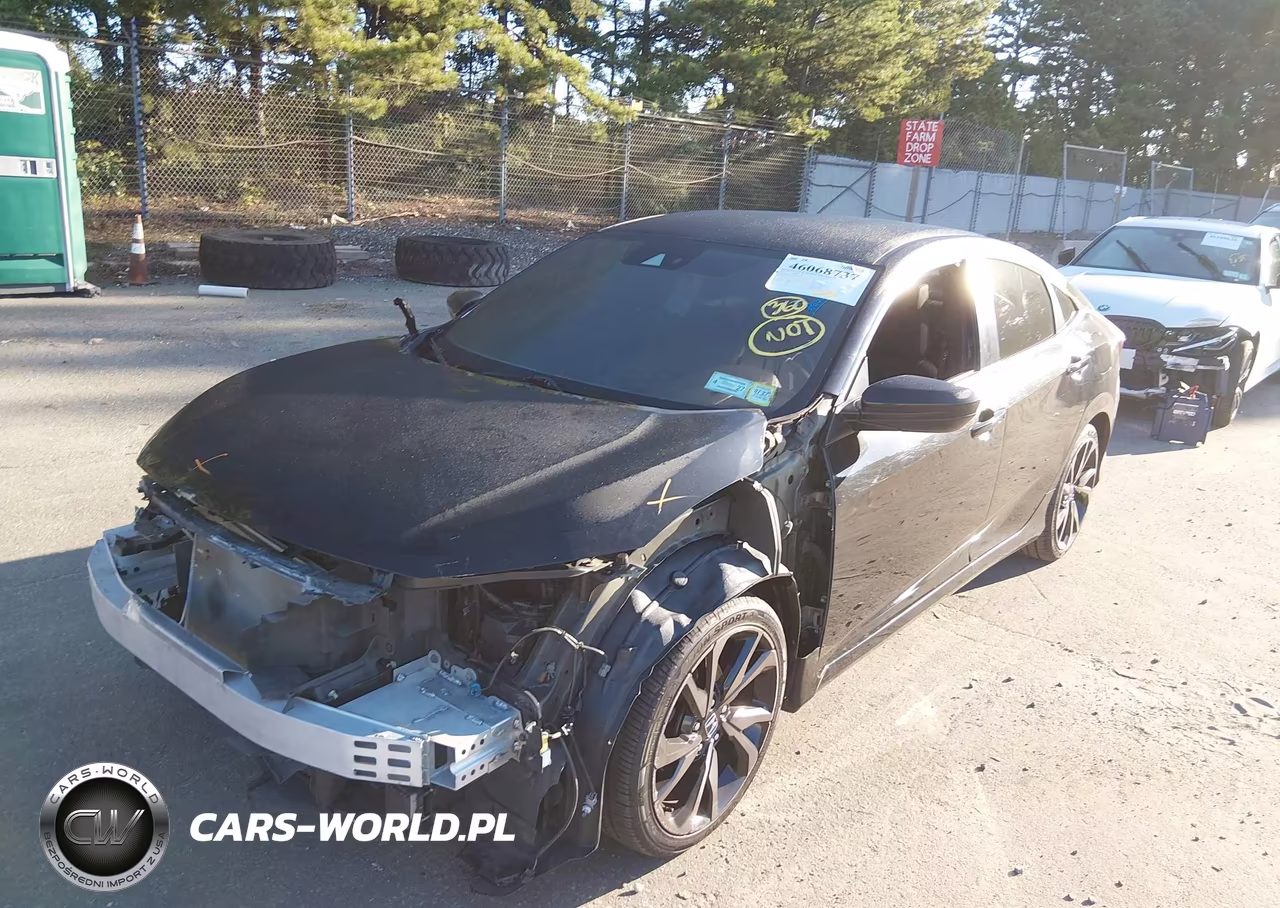 2019 Honda Civic Sport VIN:2HGFC2F80KH525764 - 2