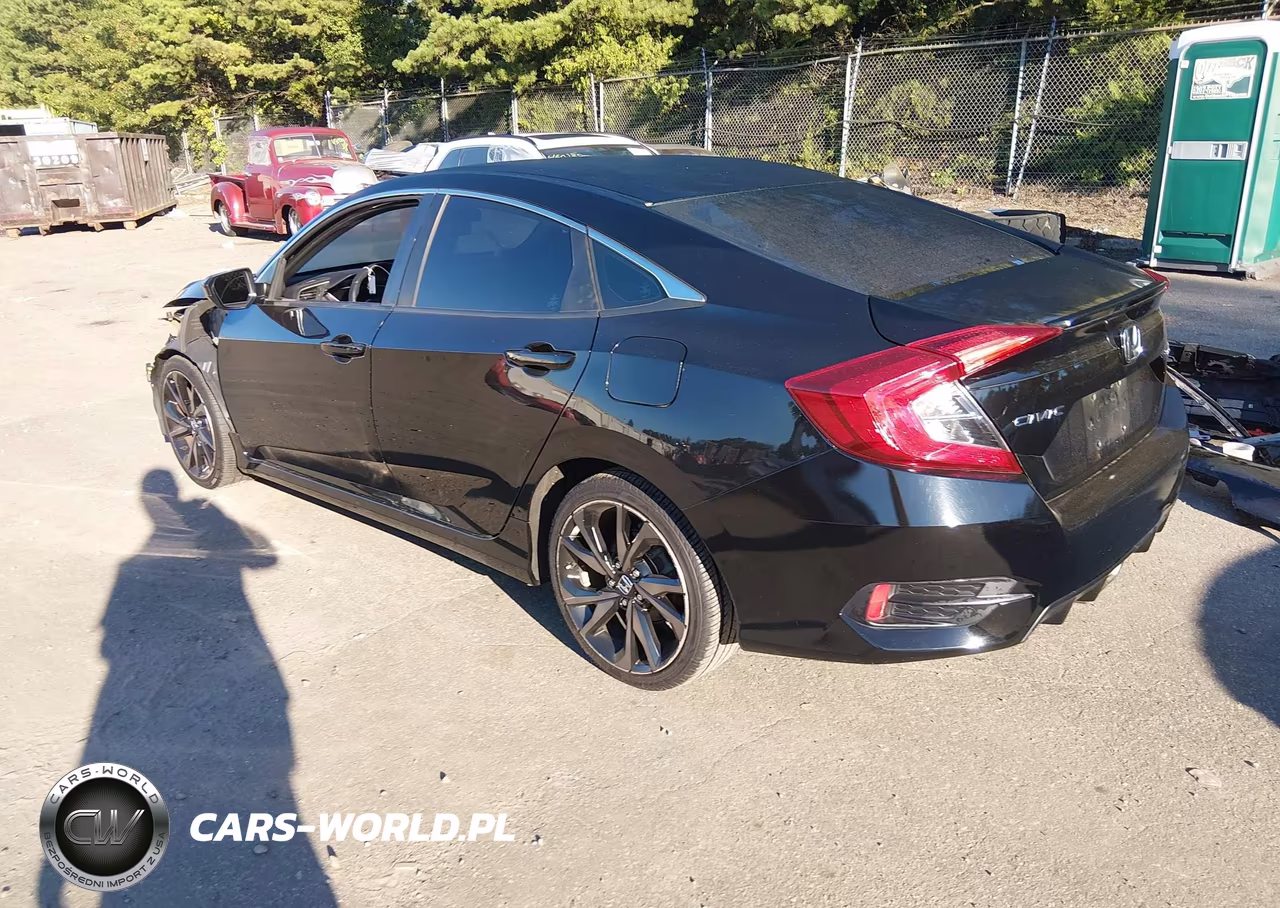 2019 Honda Civic Sport VIN:2HGFC2F80KH525764 - 3