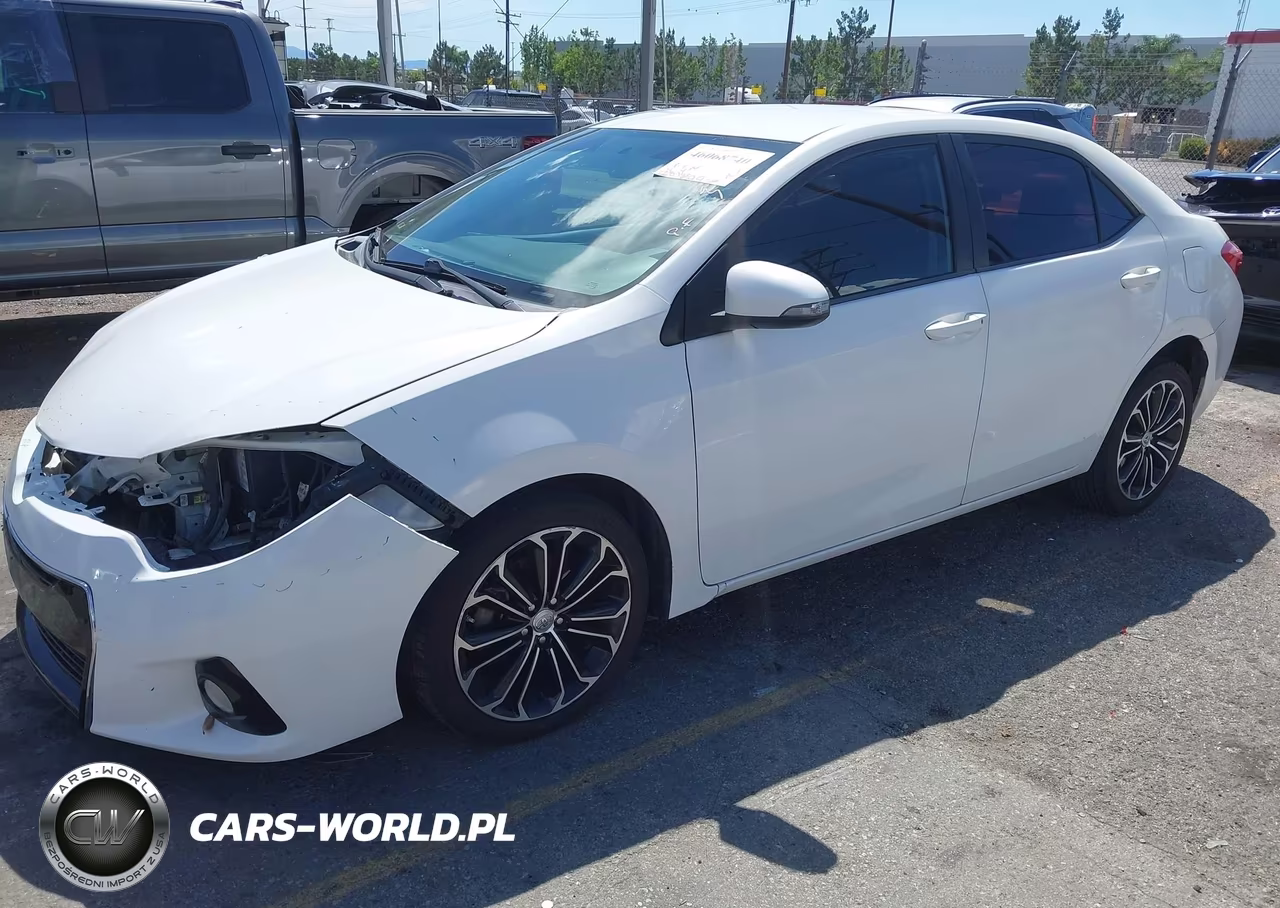 2016 Toyota Corolla S Plus VIN:2T1BURHE3GC656324 - 2