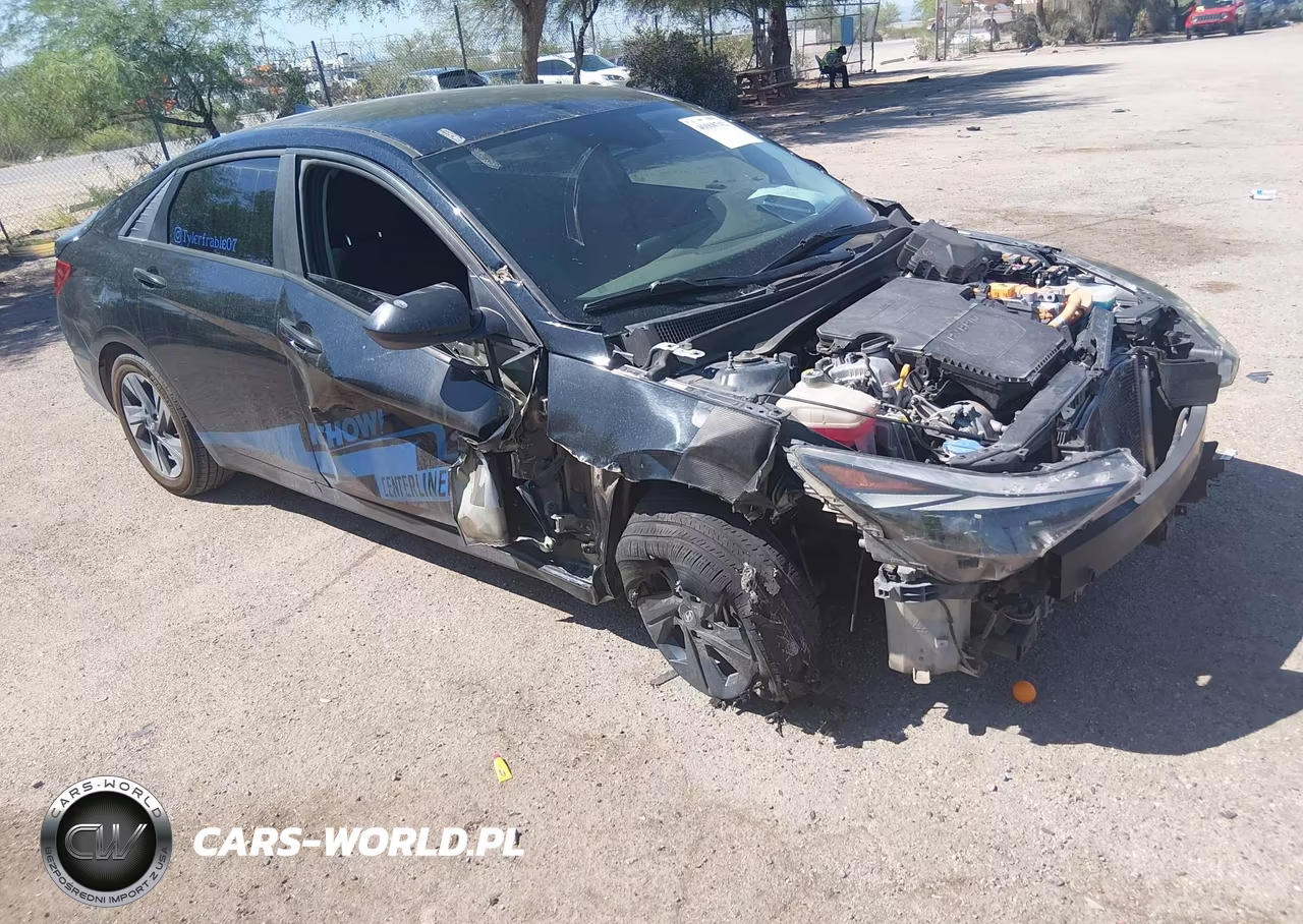 2023 Hyundai Elantra Hybrid Blue VIN:KMHLM4AJ2PU051952 - 1