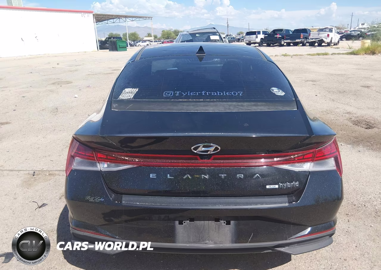 2023 Hyundai Elantra Hybrid Blue VIN:KMHLM4AJ2PU051952 - 16