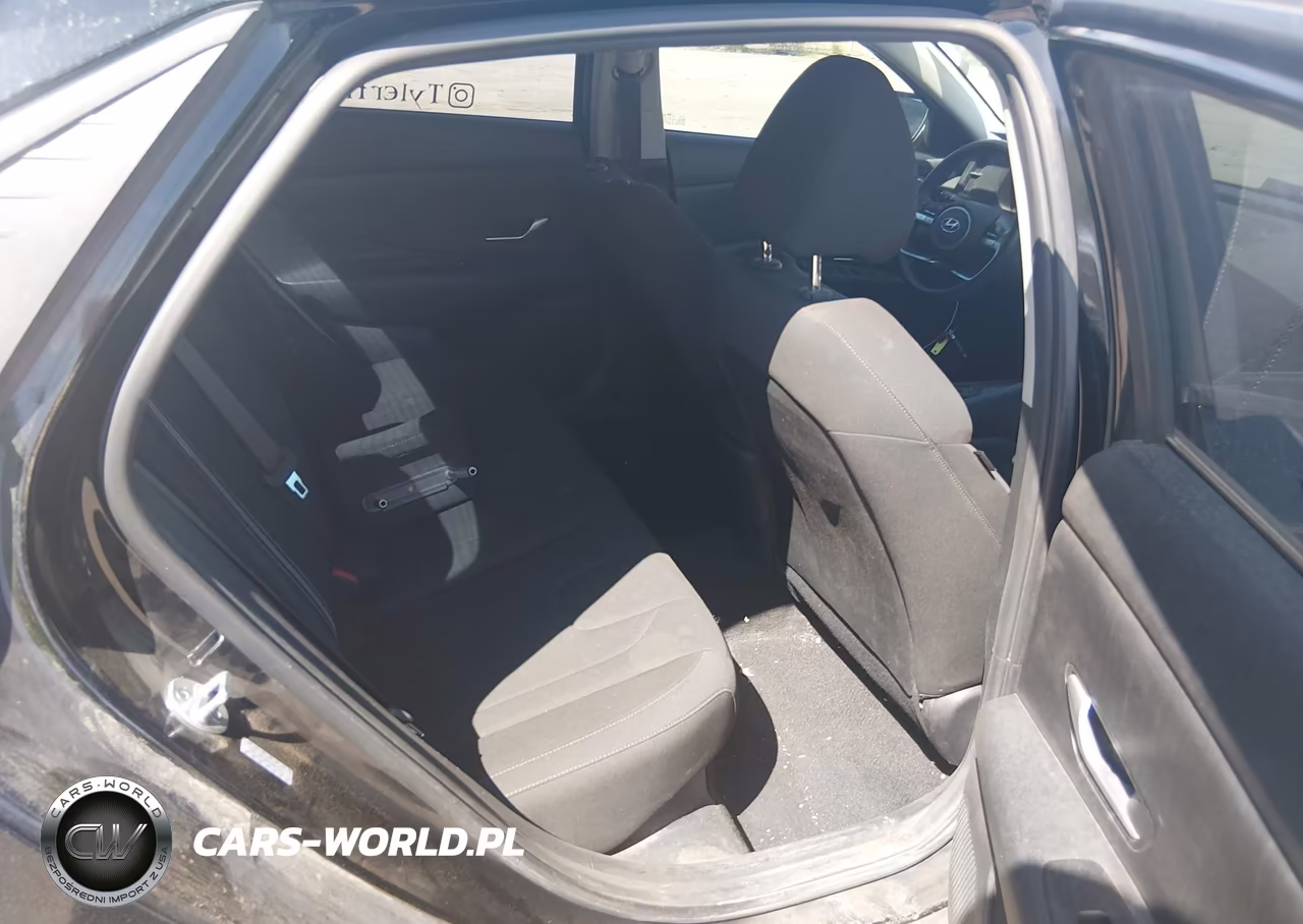 2023 Hyundai Elantra Hybrid Blue VIN:KMHLM4AJ2PU051952 - 8