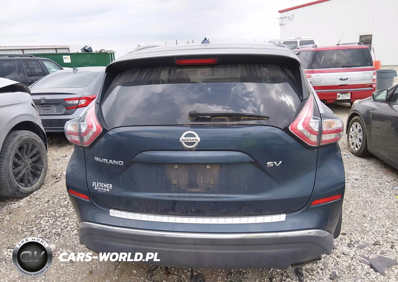 2015 Nissan Murano Sv VIN:5N1AZ2MGXFN217608 - 16