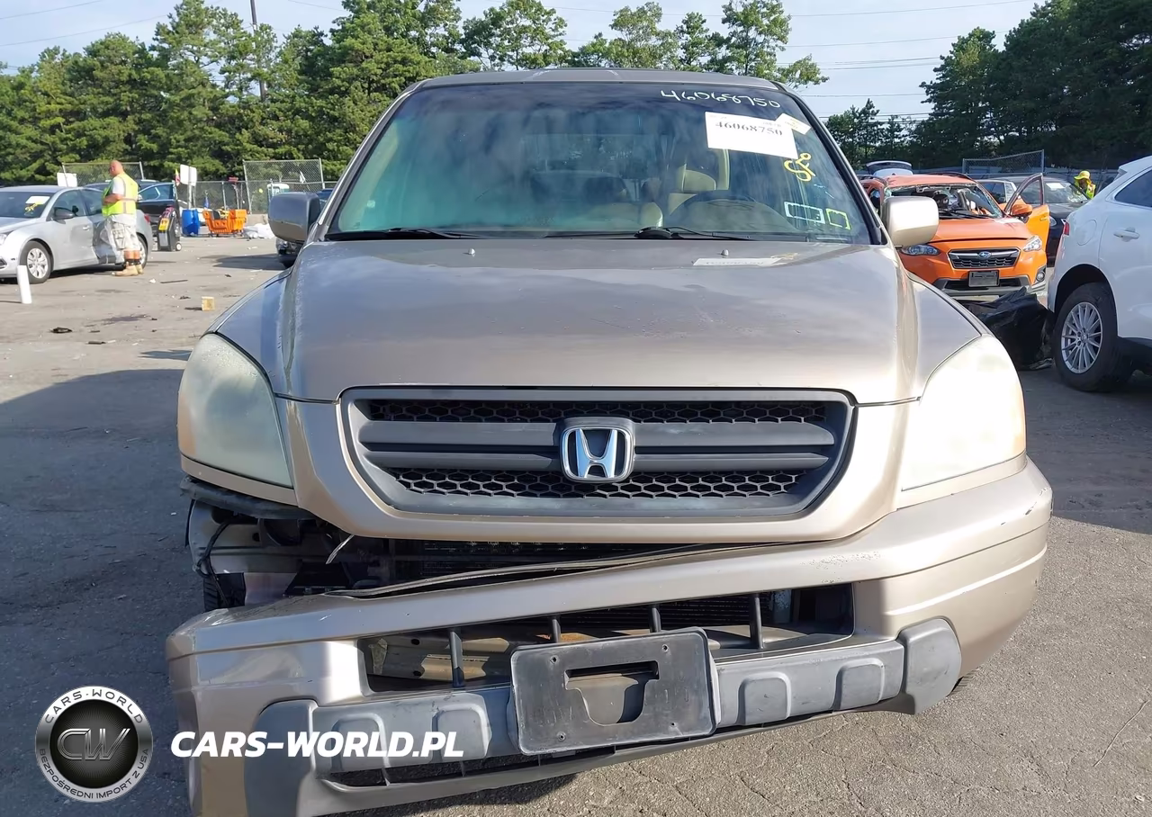 2004 Honda Pilot Ex-L VIN:2HKYF186X4H575716 - 12