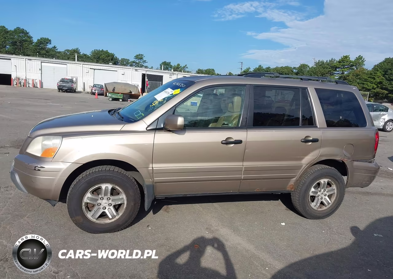 2004 Honda Pilot Ex-L VIN:2HKYF186X4H575716 - 14