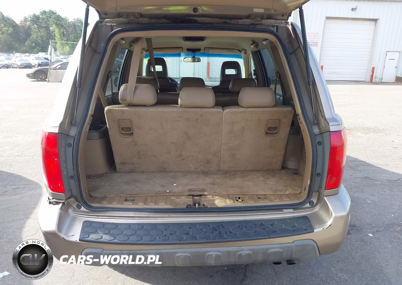 2004 Honda Pilot Ex-L VIN:2HKYF186X4H575716 - 18