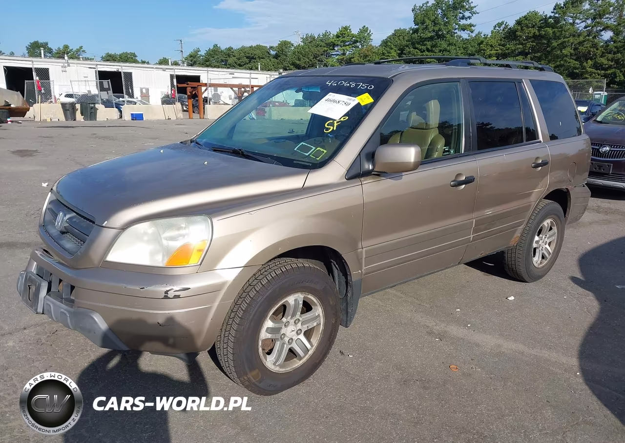2004 Honda Pilot Ex-L VIN:2HKYF186X4H575716 - 2