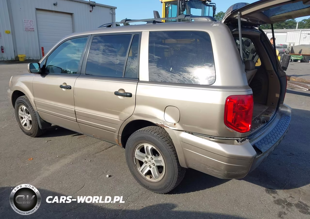 2004 Honda Pilot Ex-L VIN:2HKYF186X4H575716 - 3