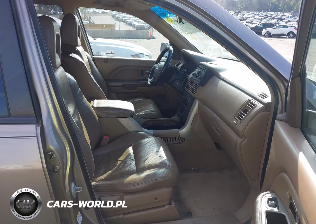 2004 Honda Pilot Ex-L VIN:2HKYF186X4H575716 - 5
