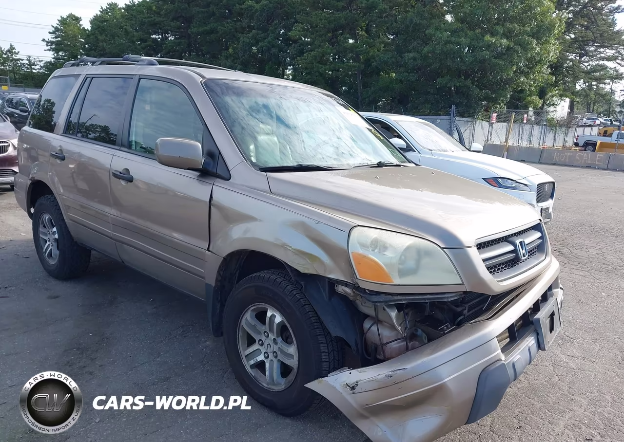 2004 Honda Pilot Ex-L VIN:2HKYF186X4H575716 - 6