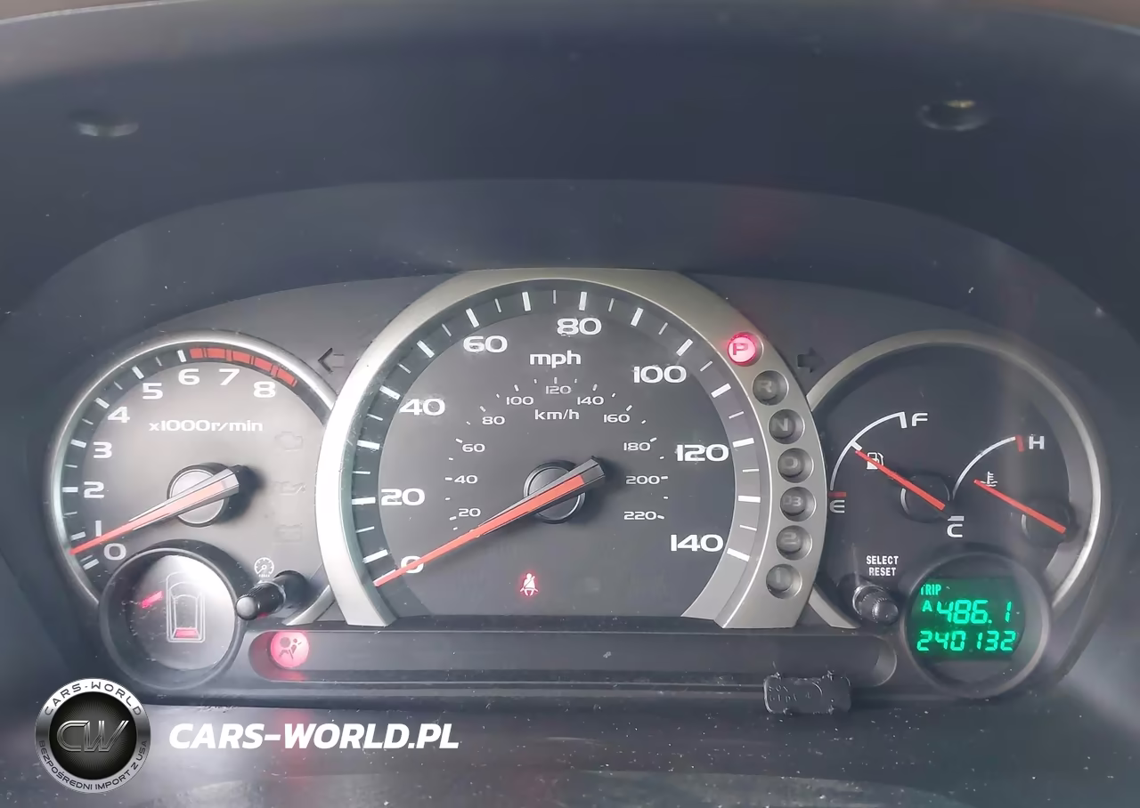 2004 Honda Pilot Ex-L VIN:2HKYF186X4H575716 - 7