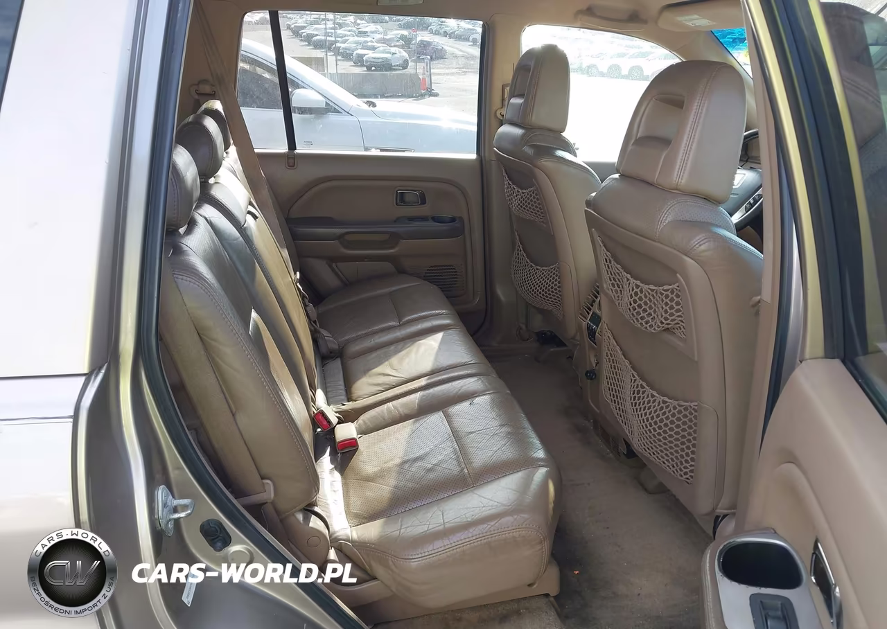 2004 Honda Pilot Ex-L VIN:2HKYF186X4H575716 - 8