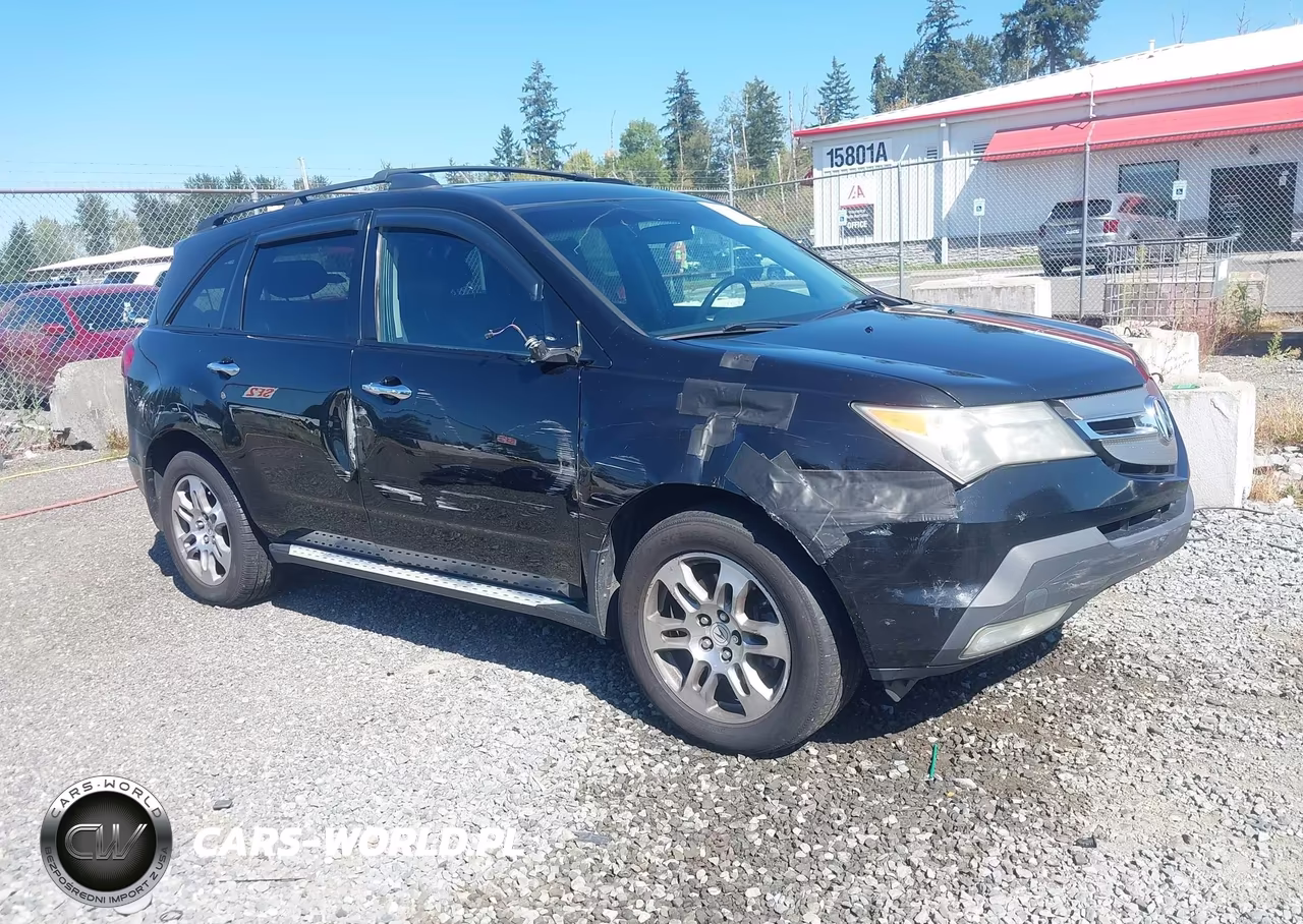 2007 Acura Mdx VIN:2HNYD28237H517804 - 1