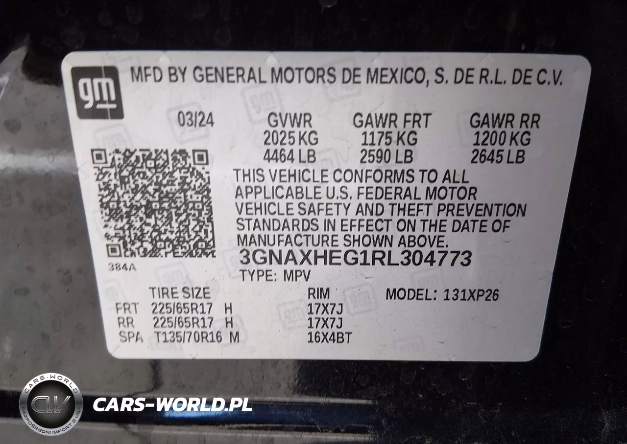 2024 Chevrolet Equinox Fwd Ls VIN:3GNAXHEG1RL304773 - 9