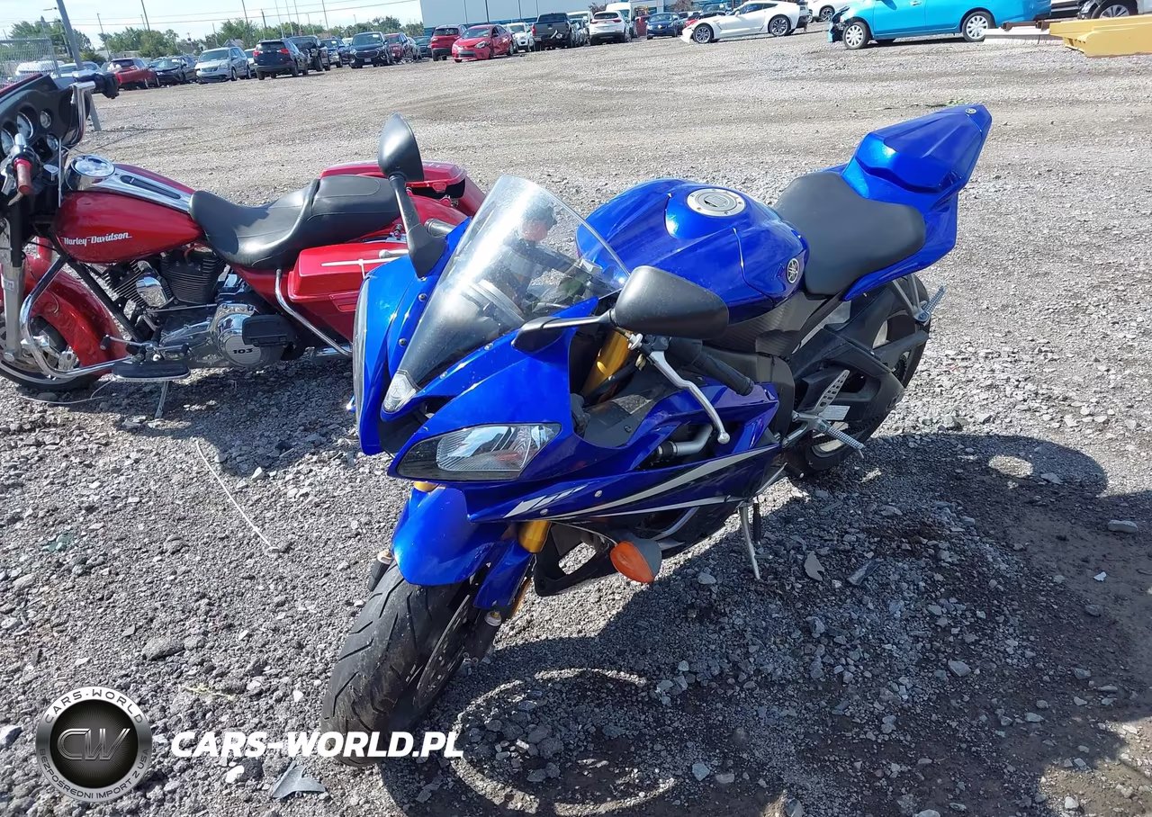 2007 Yamaha Yzfr6 L VIN:JYARJ12E37A022870 - 2