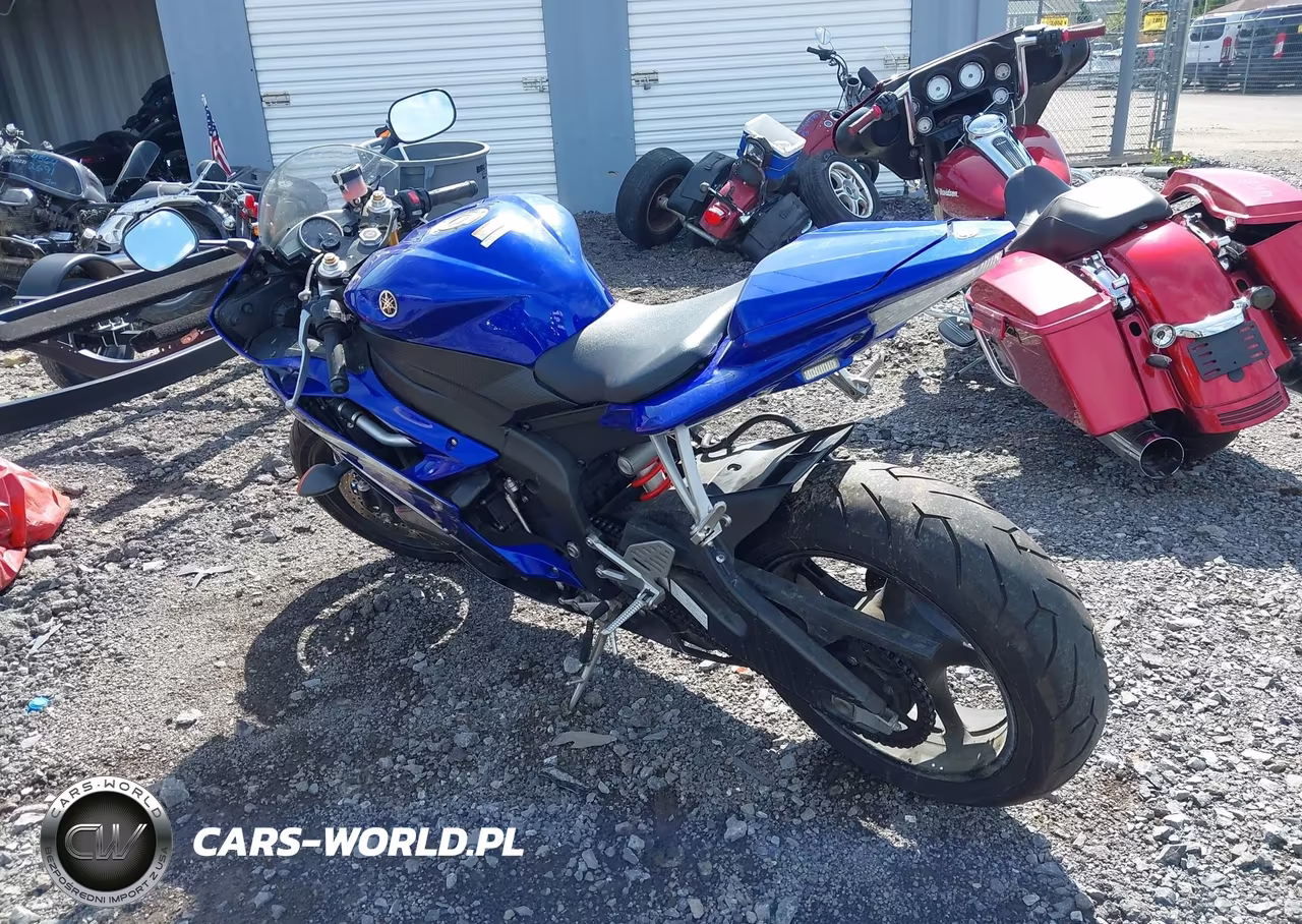 2007 Yamaha Yzfr6 L VIN:JYARJ12E37A022870 - 3