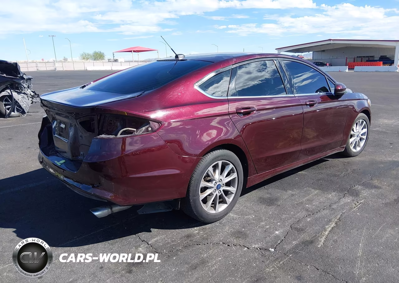 2017 Ford Fusion Se VIN:3FA6P0HDXHR276524 - 4