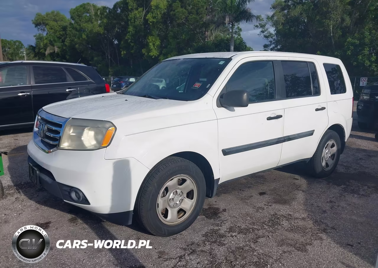 2015 Honda Pilot Lx VIN:5FNYF4H21FB062385 - 2