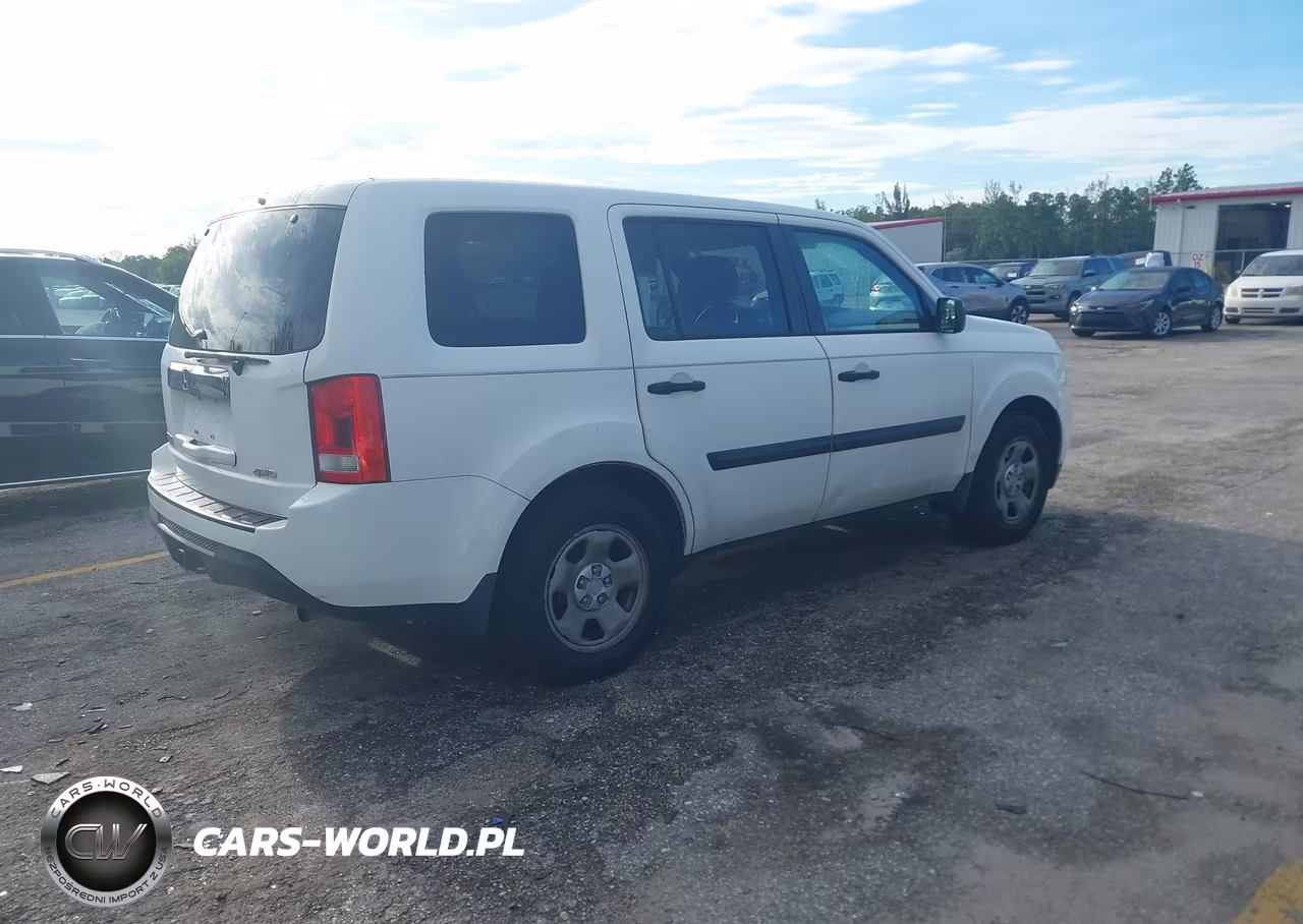 2015 Honda Pilot Lx VIN:5FNYF4H21FB062385 - 4