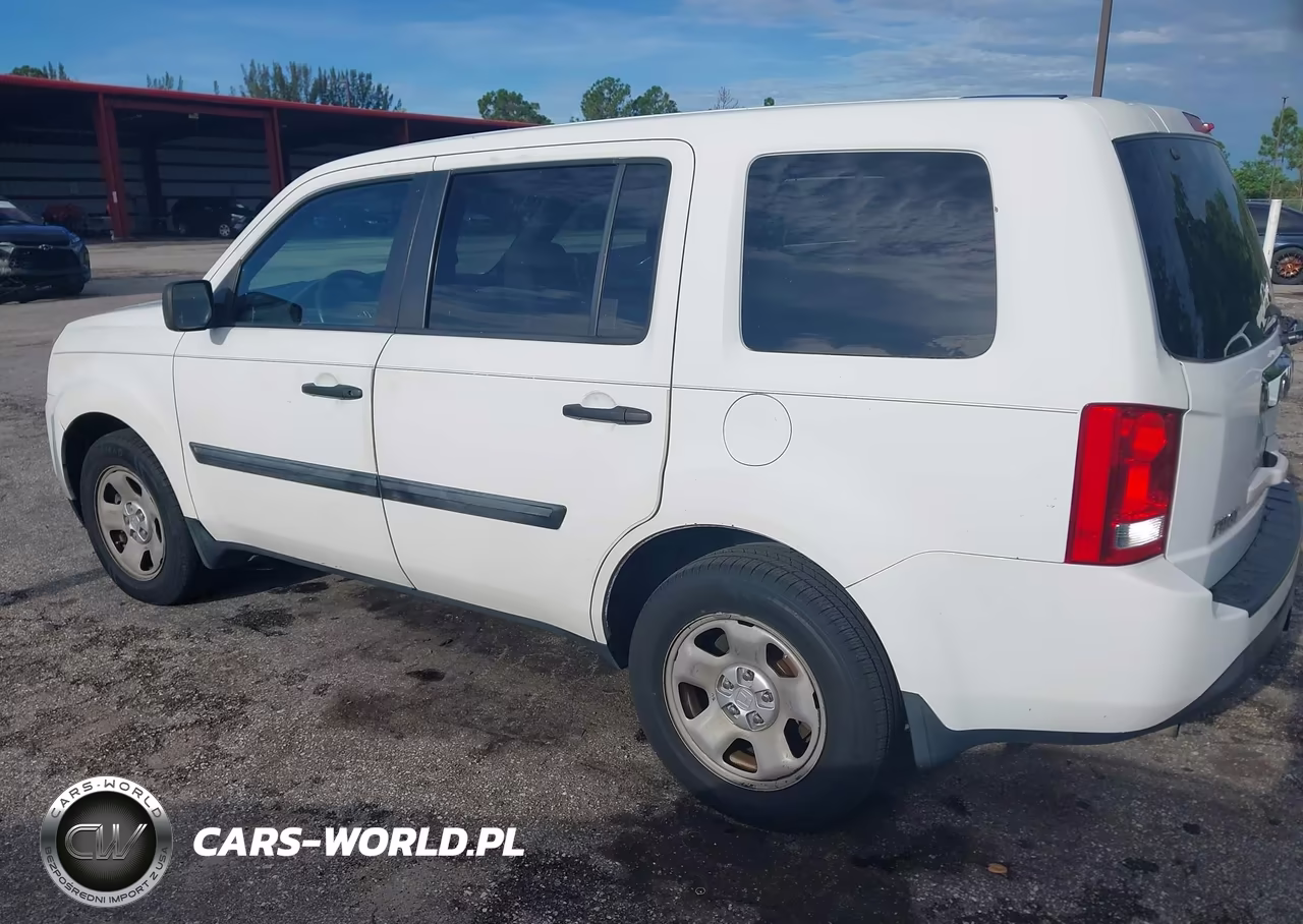 2015 Honda Pilot Lx VIN:5FNYF4H21FB062385 - 6