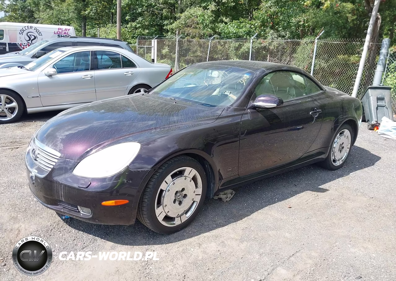 2002 Lexus Sc 430 VIN:JTHFN48Y520006892 - 2