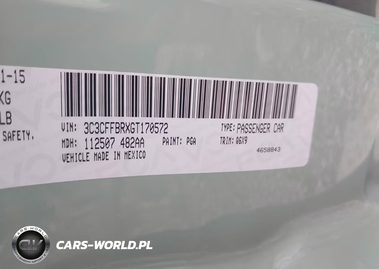 2016 Fiat 500 Sport VIN:3C3CFFBRXGT170572 - 9