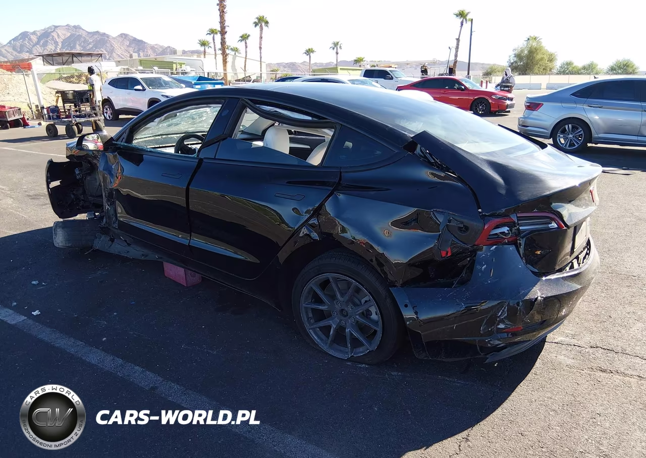2021 Tesla Model 3 Standard Range Plus Rear-Wheel Drive VIN:5YJ3E1EA1MF048880 - 3