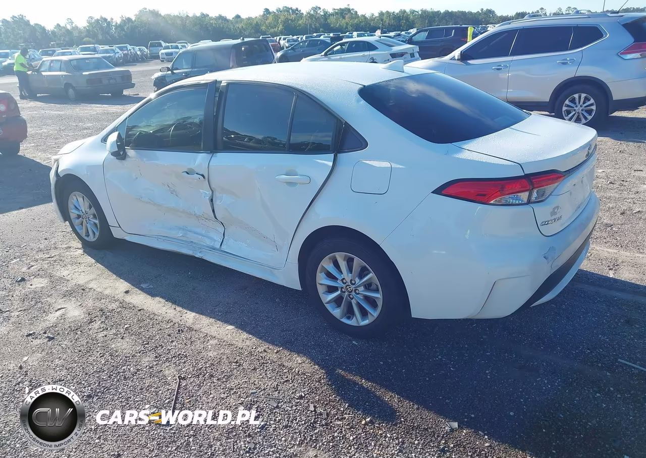 2021 Toyota Corolla Le VIN:JTDHPMAE4MJ135661 - 3