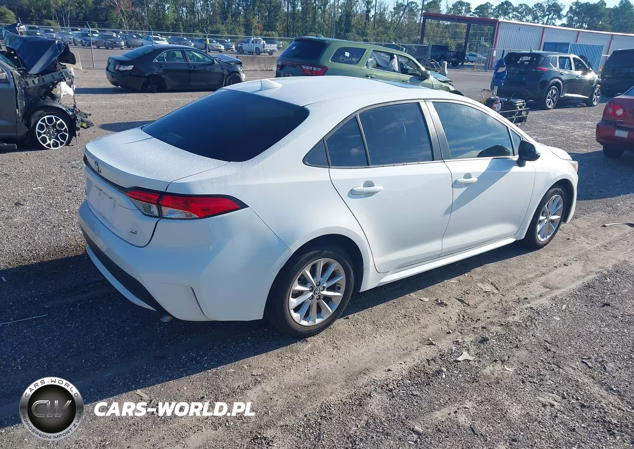 2021 Toyota Corolla Le VIN:JTDHPMAE4MJ135661 - 4