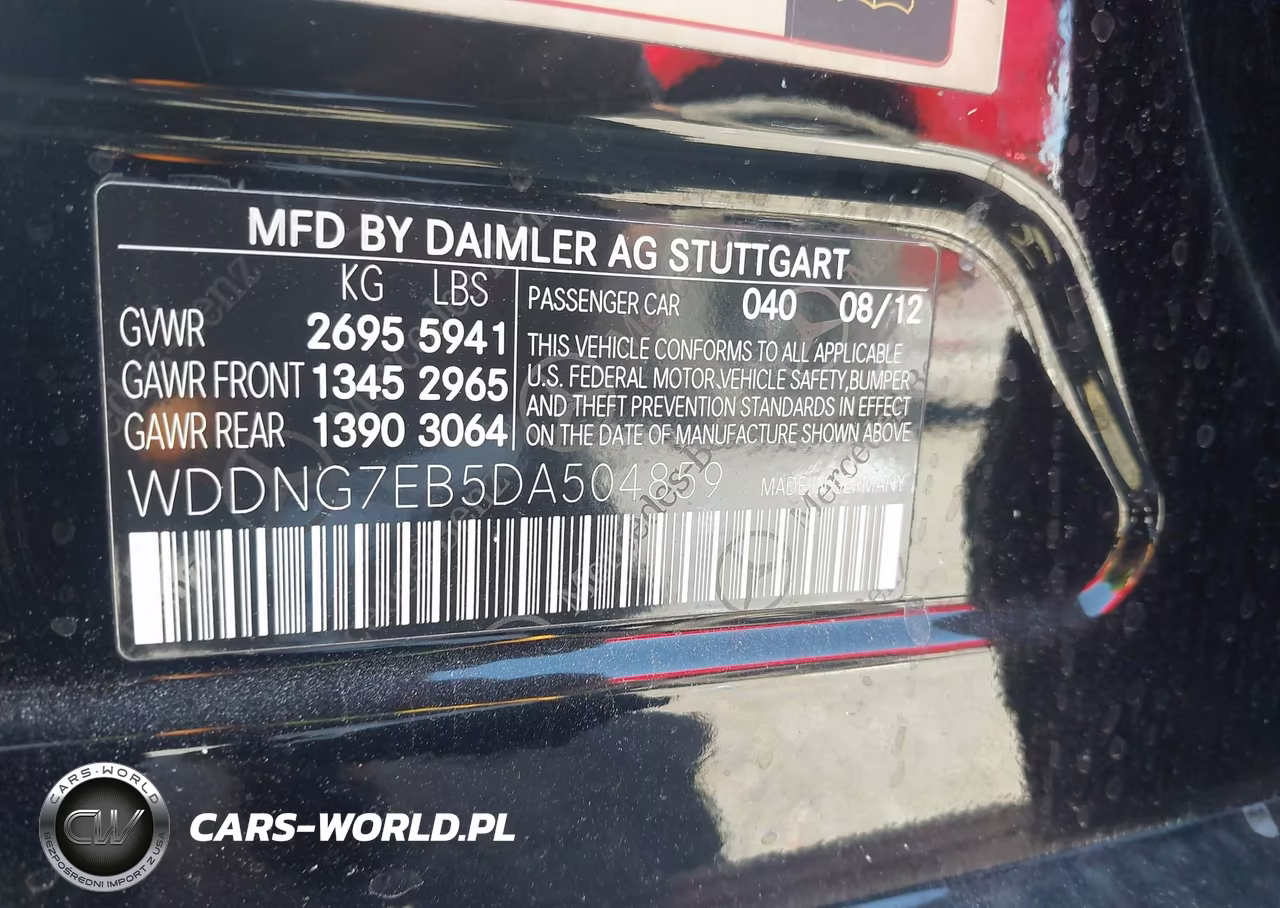 2013 Mercedes-Benz S 63 Amg VIN:WDDNG7EB5DA504859 - 9