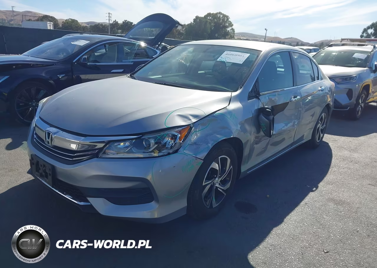 2017 Honda Accord Lx VIN:1HGCR2F34HA086307 - 2