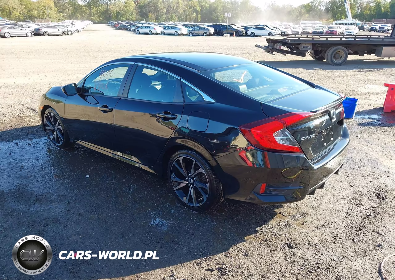 2021 Honda Civic Sport VIN:2HGFC2F81MH529535 - 3